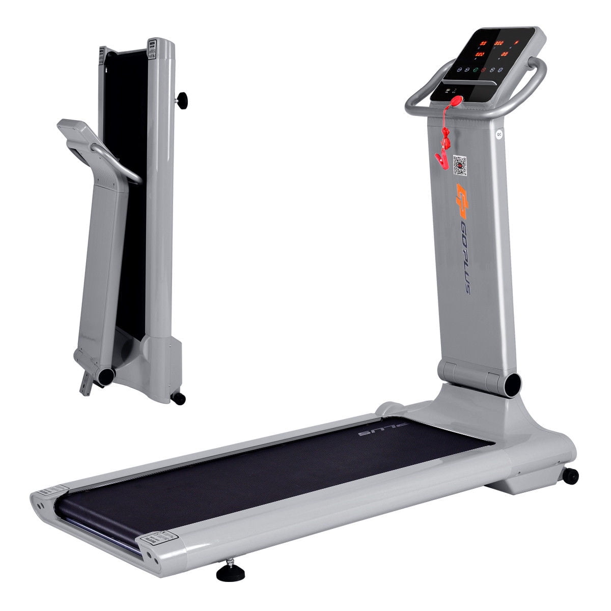 Goplus 1.5HP LED Compact Folding Treadmill Exercise Fitness