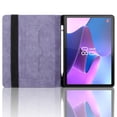 thumbnail image 2 of Case for Lenovo Idea Tab Pro 12.7 inch 2025, Purple Leather Folio Stand with Pencil Holder & Card Slot, 2 of 7