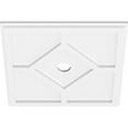 thumbnail image 2 of 18"OD x 2"ID x 6 1/4"C x 1"P Embry Architectural Grade PVC Contemporary Ceiling Medallion, 2 of 11