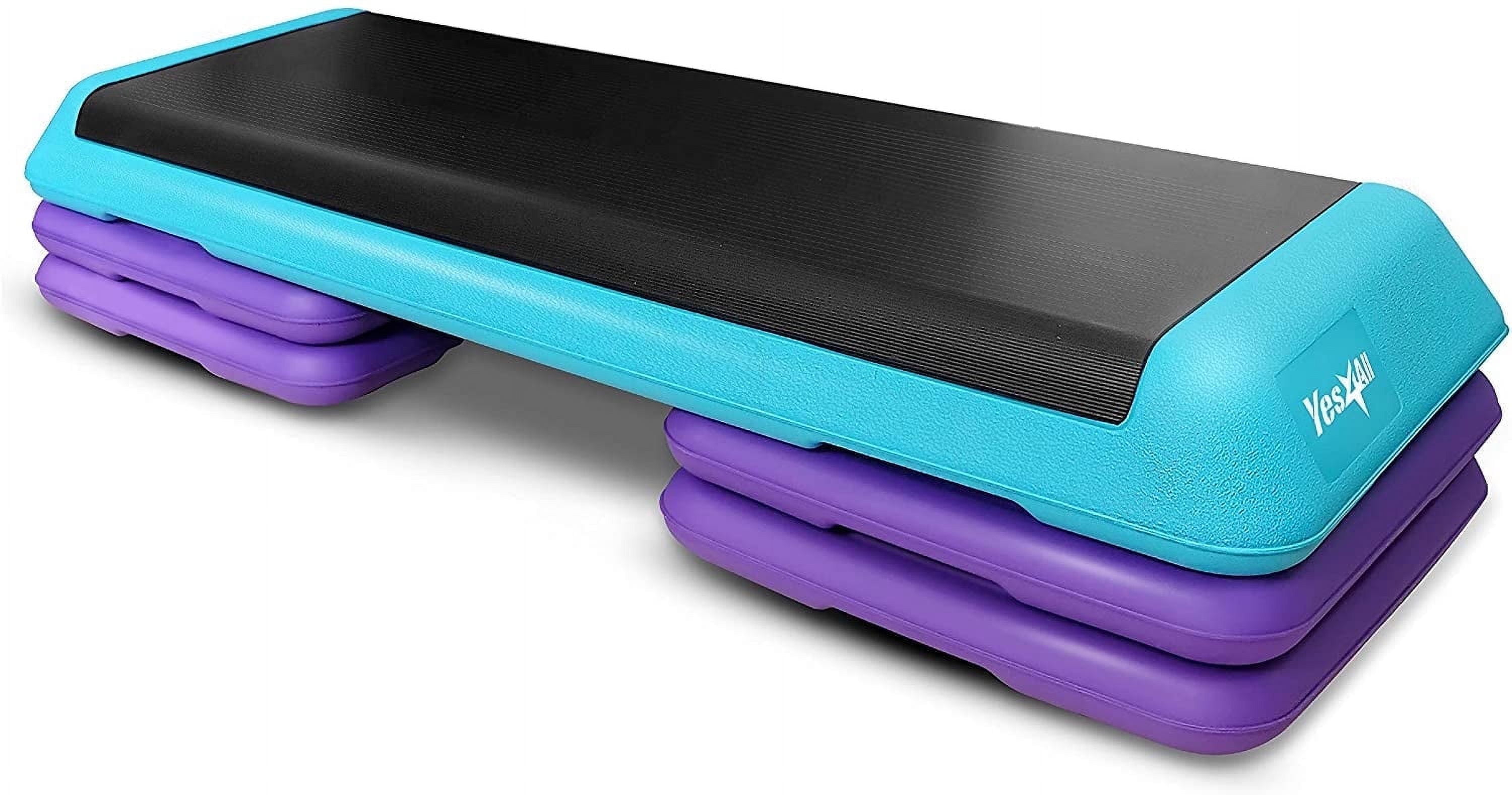 Yes4all adjustable aerobic step platform 40 inch with 4 risers best sale
