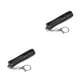 thumbnail image 4 of Eigraketly Lámpara Llavero Antorcha Foco fijo Potencia colgante Bolsillo Mini linterna Portátil Brillante Fuerte Iluminación para acampar Negro 2piezas, 4 of 6