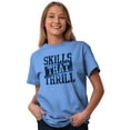 thumbnail image 3 of Skills That Thrill Dance Plus Size Crewneck Graphic Tee Shirt Brisco Brands 2X, 3 of 5