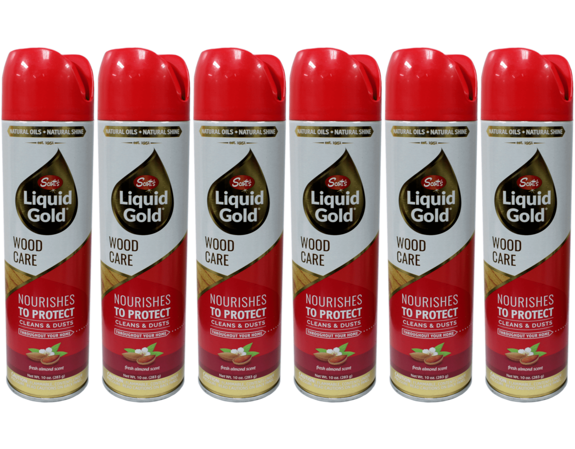 Scott's Liquid Gold Spray Furniture Polish, Almond Scent, 10 Ounce