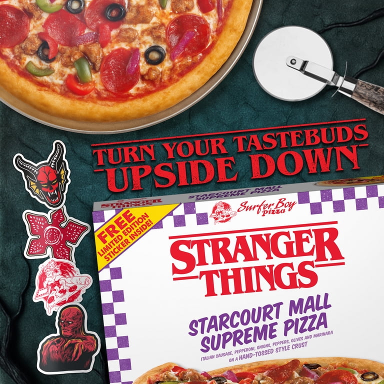 Netflix Stranger Things Hand-Tossed Crust Starcourt Mall Supreme