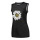 thumbnail image 4 of Playeras,Blusas y Tops,Ropa para Mujer Tank Tops Mujer Blusa Verano Tops Camisetas Gráfico Mujeres O-cuello Estampado Sin mangas Blusa de mujer (Black, L), 4 of 7