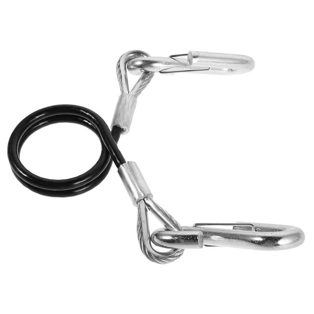LITINKIMI Câbles de Sécurité pour Remorque de Bateau Extension de Chaîne de Remorque Enroulée 1 Pce