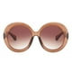thumbnail image 2 of de estilo vintage para mujer 90s 80s tamaño Marco de plástico Sombras Regalo Tawny frame Tawny lens Macarena Gafas de sol retro de mujer, 2 of 8