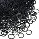 thumbnail image 1 of Pack Of 1000 Mini Rubber Bands Soft Elastic Bands For Hairstyle, Black, 1 of 5
