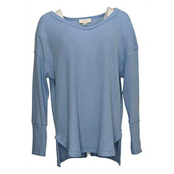 Vintage America Ladies’ Thermal Knit Top (Lavender