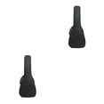 thumbnail image 2 of Bolsa acolchada Qarigey para guitarra Con correa ajustable y funda de doble hombro Negro 2piezas, 2 of 6