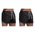thumbnail image 1 of (Lot de 2) Rinsvye Pantalons d'Été pour Surf, Shorts de Bain et de Plage pour Hommes, 1 of 8