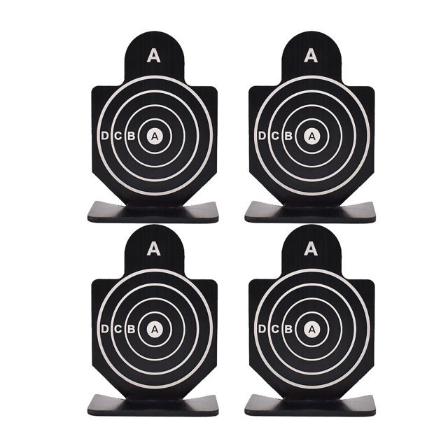 Toystoory Objetivo de entrenamiento humanoide de 4 Uds., objetivo de aleación de aluminio ampliamente utilizado, objetivo de práctica ligero