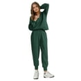 thumbnail image 3 of FIOPHY Womens 2 Piece Sweatsuits Set Long Sleeve Half Zip Pullover Sweatshirt Joggers Sweatpants Fall Outfits Tracksuit, 3 of 10