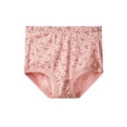 thumbnail image 2 of HKYNLAG Womens Cotton Underwear High Waist Full Coverage Briefs Floral Soft Breathable Panties Stretch Underpants Pink 5XL, 2 of 3