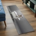 thumbnail image 3 of Koala Bathing 2'x6' Runner Rugs for Hallway Kitchen Bedside Non Slip Washable, Modern Abstract Bathtub Cute Animal Shower Entryway Rug Runners with Rubber Backing, Long Carpet Runner for Laundry Room, 3 of 8