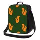 thumbnail image 1 of Disketp Bold Squirrel Silhouettes Bolsa Térmica Estampada para Almuerzo, Lonchera para Hombres y Mujeres Adultos, 1 of 7
