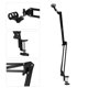 thumbnail image 2 of Kit de soporte de micrófono Ormromra NB-35 tornillos de 5/8 pulgadas Metal giratorio 360 grados, 2 of 8