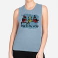 thumbnail image 2 of Birds It's Cold Outside Women's Muscle Tank 2X-Large Stonewash Denim, 2 of 5