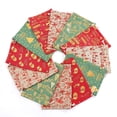 thumbnail image 2 of Nvzi 10 bolsas de regalo navideñas con cordón, bolsas navideñas con cordón, bolsas de regalo navideñas con cordón, bolsas para envolver regalos, estilo E, 2 of 5