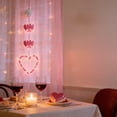 thumbnail image 6 of LED Heart-Shaped Curtain Light - Battery Operated with Suction Cups for Proposal, Wedding, Party & Romantic Decorations,Valentines Day Decoration, 6 of 8