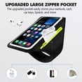 thumbnail image 5 of Atzeste Cell Phone Running Armband with Earphone Bag, Sweatproof Arm Band Phone Holder, Fits 6.9" Phones Compatible with iPhone 17 16 15 14 13 12 Pro Max/Plus/XR/XS, Galaxy S25-S22, 5 of 8