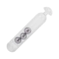 thumbnail image 2 of Fishing Lure Baits Rattles Insert Tube Rattles Shake Attract Fly Plastic Fishing Sound BarTransparent White, 2 of 8