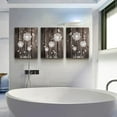 thumbnail image 5 of Canvas Wall Art For Living Room Wall Decorations For Bedroom Office Wall Decor Modern Abstract Wood grain dandelion Wall Paintings Hang Pictures Artwork Room Art Prints Kitchen Home Decor, 5 of 6