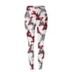thumbnail image 4 of MKLEKYY Leggings deportivos para mujer, pantalones para mujer, moda navideña, cintura alta, estampado floral, yoga, correr, fitness diario, 4 of 4
