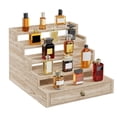 thumbnail image 1 of Organizador de Perfumes DYNWAVEMX Multifuncional 5 Niveles Madera con Cajón, 1 of 8