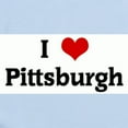 thumbnail image 2 of CafePress - I Love Pittsburgh Infant Bodysuit - Baby Light Bodysuit, Size Newborn - 24 Months, 2 of 4
