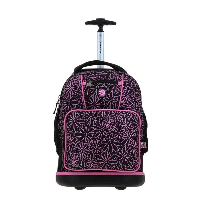 Mochila Escolar Grande Chenson Con Ruedas Y Luces Led Happy Girl CHELY HG70942-3
