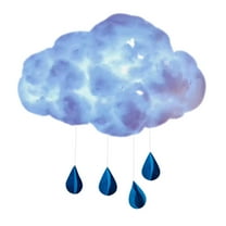 BNNG Cloud Shape Night Light Decor, Novelty Night Light Decor, Children'S Night Light Wall Decor, Children DIY LED Warm White Clouds Lamp Night Light Cloud Creative Handmade30ml