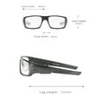 thumbnail image 4 of Sports Bifocal Reading Glasses Men Women Outdoor Photochromic Multifocal Black Reading Sunglasses Near Far Magnifying Eyeglasses, 4 of 4
