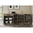 thumbnail image 4 of Pemberly Row Contemporary 22"W Wood Dining Bar Cabinet in Gray, 4 of 8