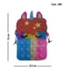 thumbnail image 2 of Juguete antiestrés Wallet Pop It para niños de 14 x 8,5 cm, 2 of 5