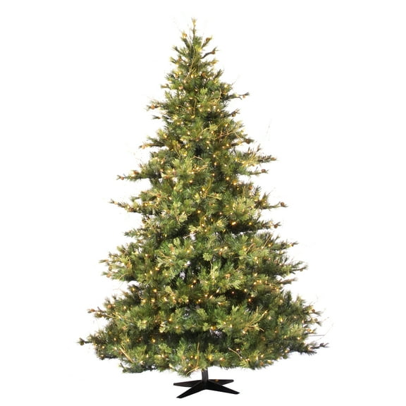 Vickerman 10' Mixed Country Pine Artificial Christmas Tree, Unlit
