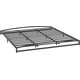 thumbnail image 1 of King metal marco de cama - heavy-duty steel construction con metal slat support, no box spring required, 1 of 8