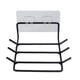 thumbnail image 1 of Xihbxyly Estante de Cocina de Hierro Forjado, Solución de Almacenamiento Multifuncional, Instalación con Ventosa de Pared, Diseño de Acero Inoxidable y Plástico, Organización Ordenada de La Cocina, A, 1 of 1