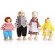 thumbnail image 4 of Muñecas familiares de 7 personas - muñecas flexibles hechas de madera y tela - mini muñecas para accesorios de casa de muñecas en miniatura 1:12 - regalo Adepaton LN-0423, 4 of 8