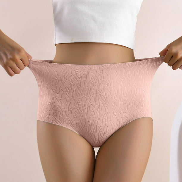 Summer Sexy High-Waist Breasted Shapewear Panties, Tummy Anti-roll Control  Lace Panties, Postpartum Compression Underwear. (M, Beige) at   Women's Clothing store