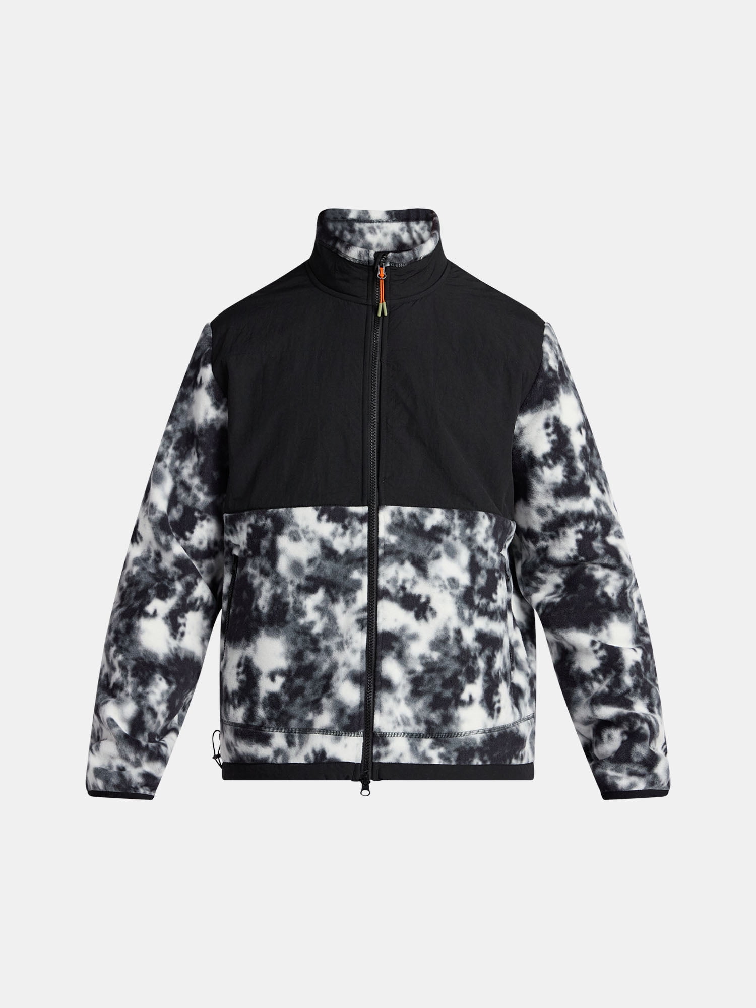 Ozark Trail Men's and Big Men's Mix Media Fleece Jacket, Sizes S-3XL