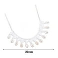thumbnail image 5 of Hyasfey Natural Shell Necklace Ultralight All-Match Easy-wearing Handmade Crochet Shell Choker Collar Women Jewelry Accessories, 5 of 7