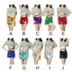 thumbnail image 3 of Jumpingount Minifalda elegante para mujer, banda elástica exquisita, lentejuelas brillantes decorativas, vestido de disfraz de actuación de baile Disfraces de disfraces Azul claro, 3 of 6
