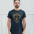 thumbnail image 3 of Tee Hunt Special Forces De Oppresso Liber T-Shirt US Berets Men's Tee, Navy Blue, XX-Large, 3 of 5
