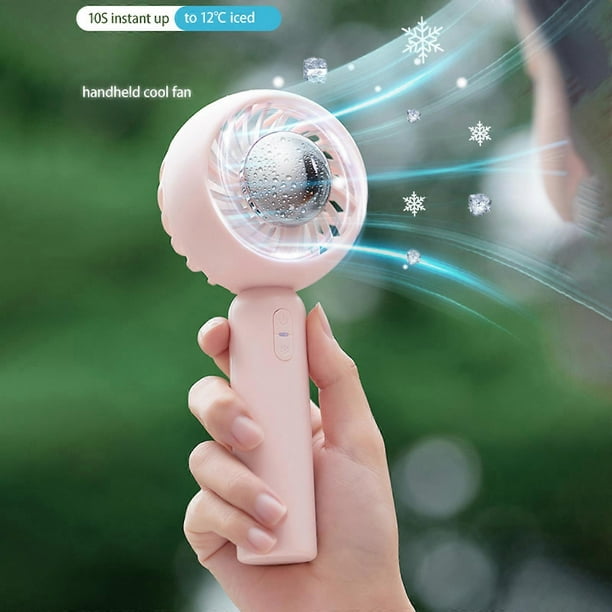 Handheld Fan Desktop Fan 3-Speed Control 2000mAh Rechargeable Portable Personal Cooling Fan for Home Office Outdoor Activities