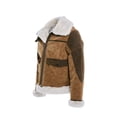 thumbnail image 2 of Jordan Craig Men Vienna Fur Bomber Jackets (Brown), 2 of 3