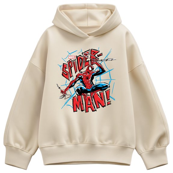 Marvel - Spider-Man Webs Oversized Fleece Hoodie Sweatshirt