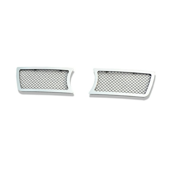 APS Compatible with Chrysler 300C 2005-2010 with Fog Light Lower Bumper Stainless Steel Chrome Mesh Grille Insert R75309S