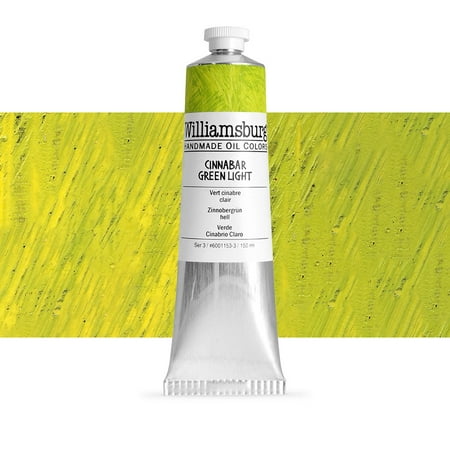 UPC: 0877463002281 | Williamsburg Handmade Oil Color  150 ml  Cinnabar Green Light