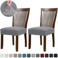 thumbnail image 3 of Seat Covers For Dining Room Chairs Stretch Dining Room Chair Seat Covers Set Of 2, 3 of 8